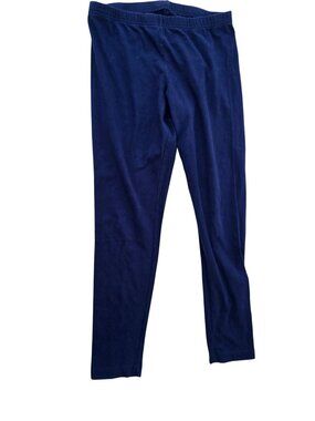 Old Navy Women's Stretch Cotton Leggings Navy Blue Size M Fitted Style Soft Knit
